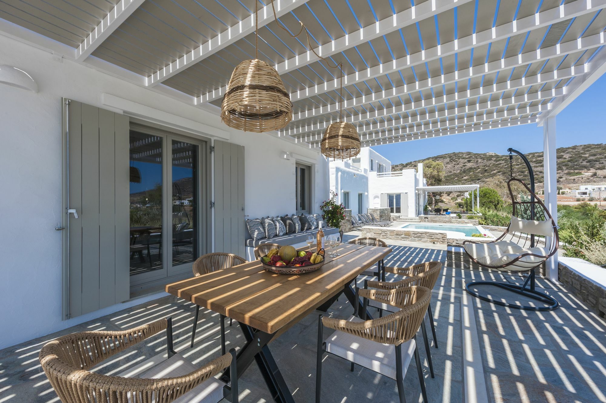 Niriides Luxury Villas Alikí エクステリア 写真